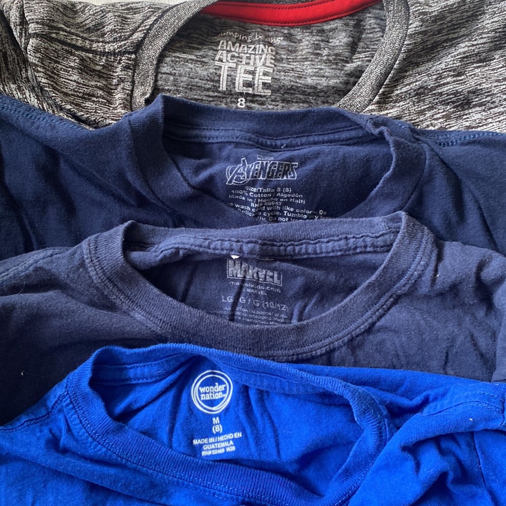 4 marvel superheroes t-shirts - Picture 11 of 11